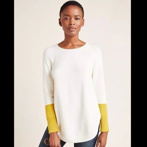 🟠⚪️Anthropologie Rebekah Tunic Style Sweater ⚪️🟠